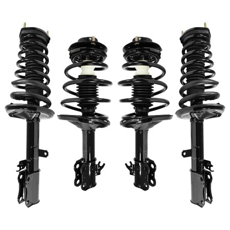 Unity 4-11471-15161-001 Front and Rear Complete Strut Assembly Kit 4-11471-15161-001